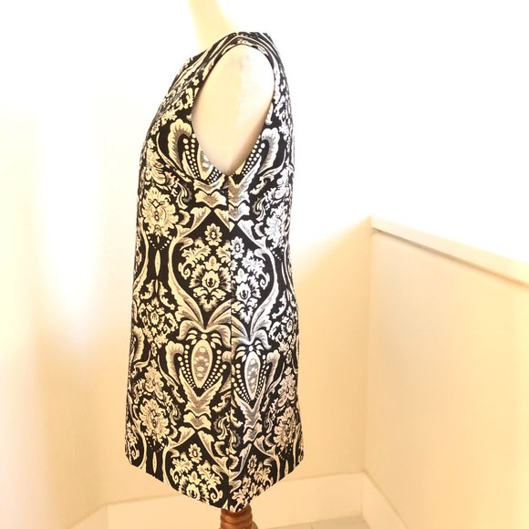 Alice + Olivia Black and White Mini Dress - Picture 8 of 15